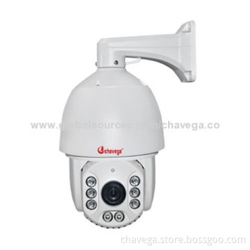Waterproof IR middle speed PTZ dome camera, 800TVL, 27X, 120m IR